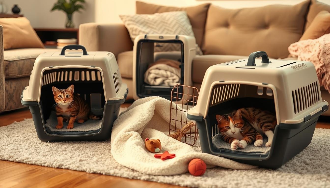 cat behavior in carriers