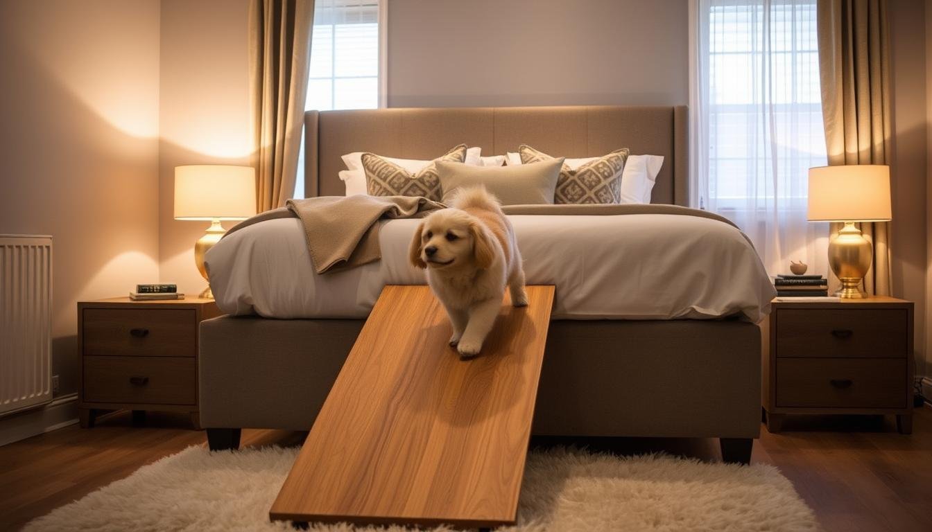 high bed dog access ramp