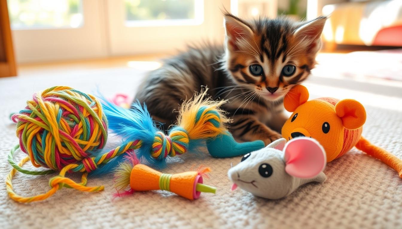 safe kitten toys